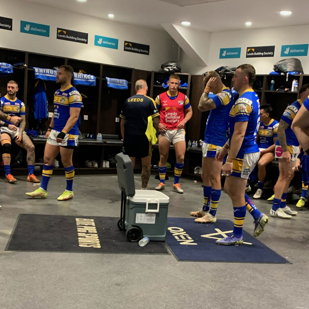 Leeds Rhino's - Half Time